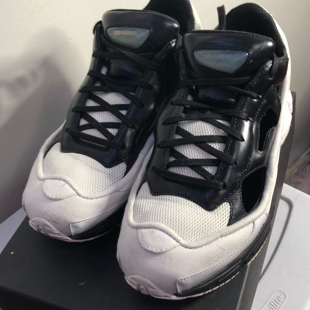 adidas Women's Sneakers - Black and White - Picture 5 of 6